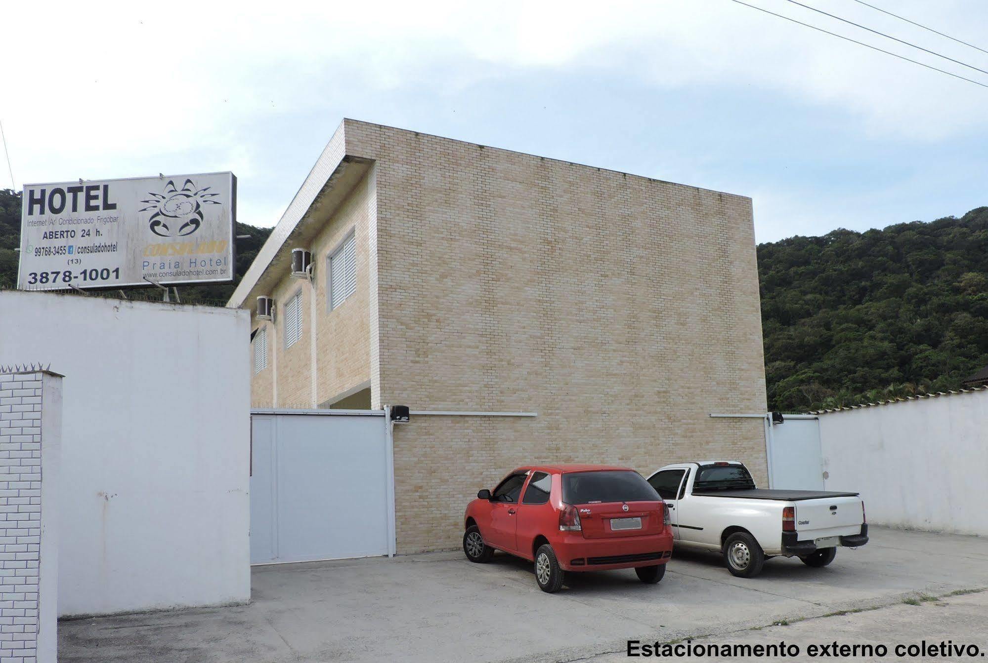 Consulado Praia Hotel กัวรูจา ภายนอก รูปภาพ